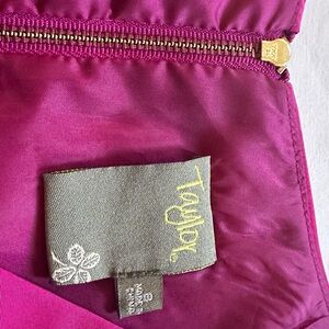 Taylor Vibrant Magenta Sleeveless Dress